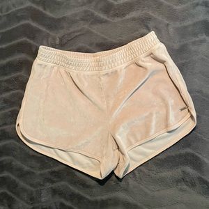 Hollister velvet lounge shorts